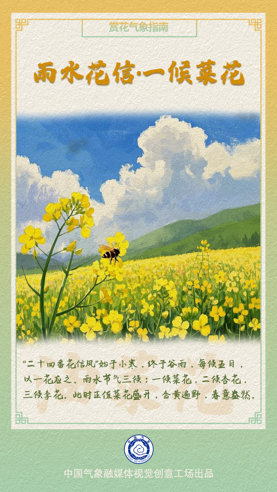 油菜花哪里赏？快收下这份油菜花赏花气象指南！(图2)